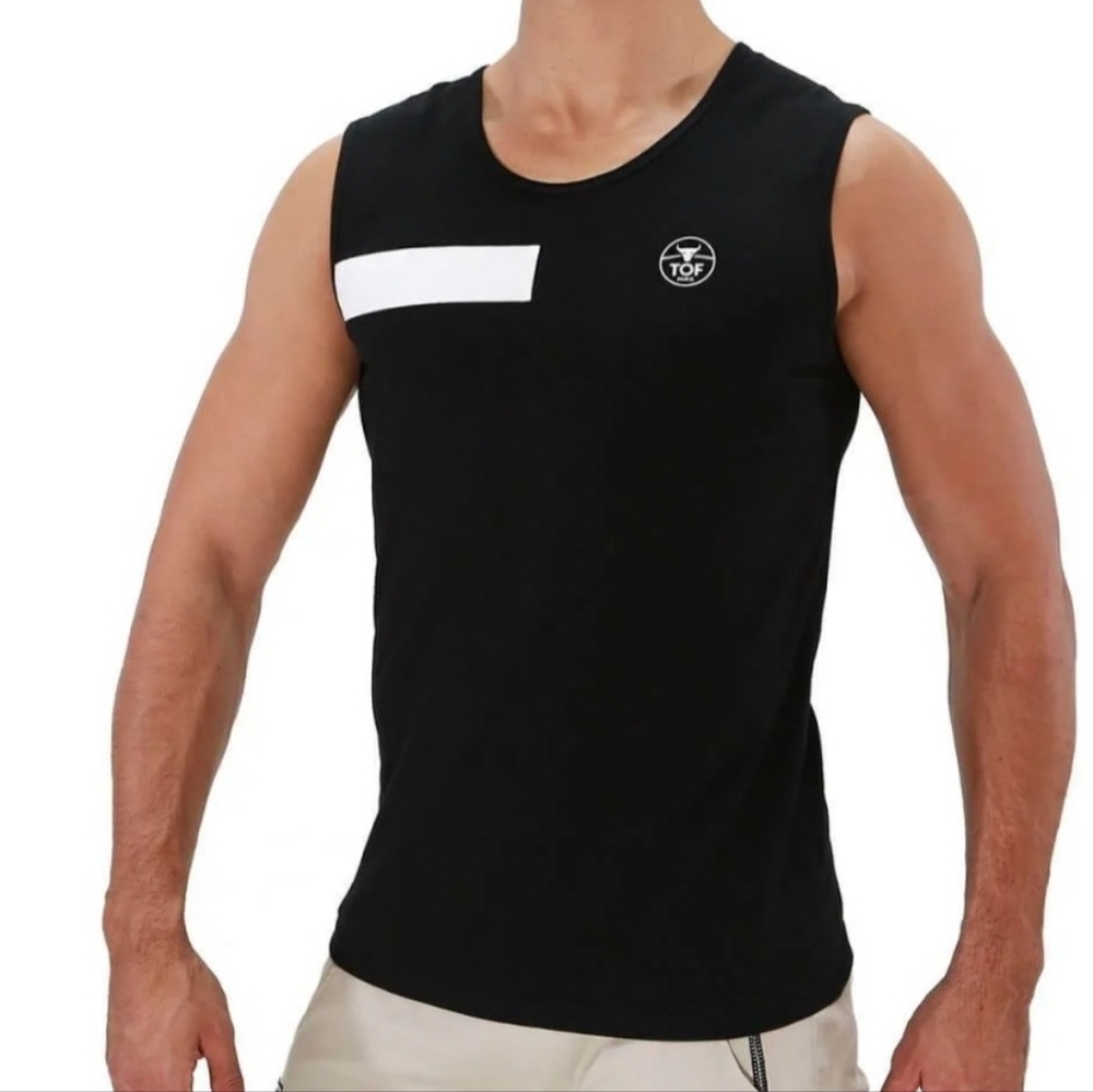 TOF Paris Tank Top Débardeur, 'You' Style, Sz S. Like New